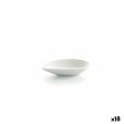 Bowl Ariane Alaska Sheet Mini Ceramic White (10 x 8 x 2,2 cm) (18 Units) Online Hot Sale