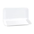 Serving Platter Quid Basic Rectangular Ceramic White (25,9 x 15 cm) (6 Units) on Sale