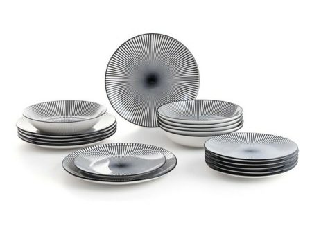 Tableware Quid Miami Black Ceramic on Sale