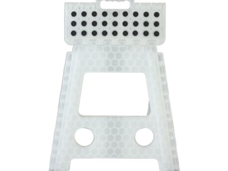 Folding Stool Alexandra House Living White 39 x 40 x 32 cm Online