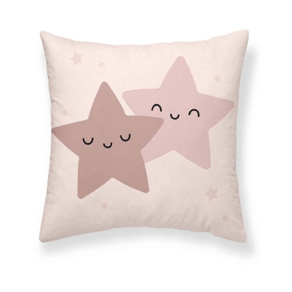 Cushion cover Kids&Cotton Nadir A Pink 50 x 50 cm Online Hot Sale