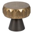 Centre Table Black Golden Iron 49 x 49 x 45,5 cm Online now