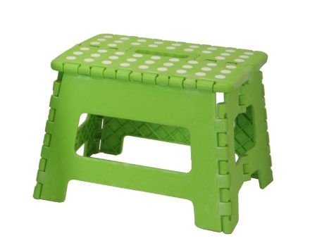 Folding Stool Alexandra House Living Green 32 x 22 x 25 cm Fashion