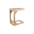 Side table Romimex White Mango wood MDF Wood 43 x 53 x 29 cm Online Sale