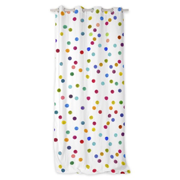 Curtain HappyFriday Confetti Multicolour Confetti 140 x 300 cm Online now