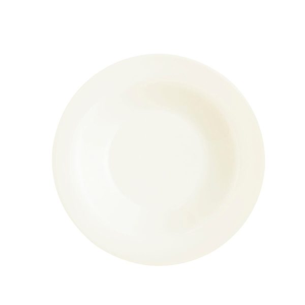 Deep Plate Arcoroc Intensity Beige Glass (22 cm) (24 Units) Online now