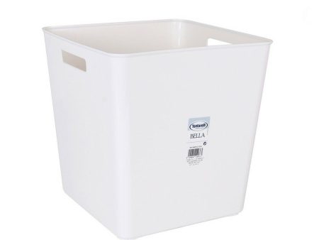 Storage Box Tontarelli Bella White 29 x 29 x 30 cm Supply