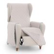 Armchair slipcovers Eysa MONTBLANC Beige 100 x 110 x 55 cm For Discount