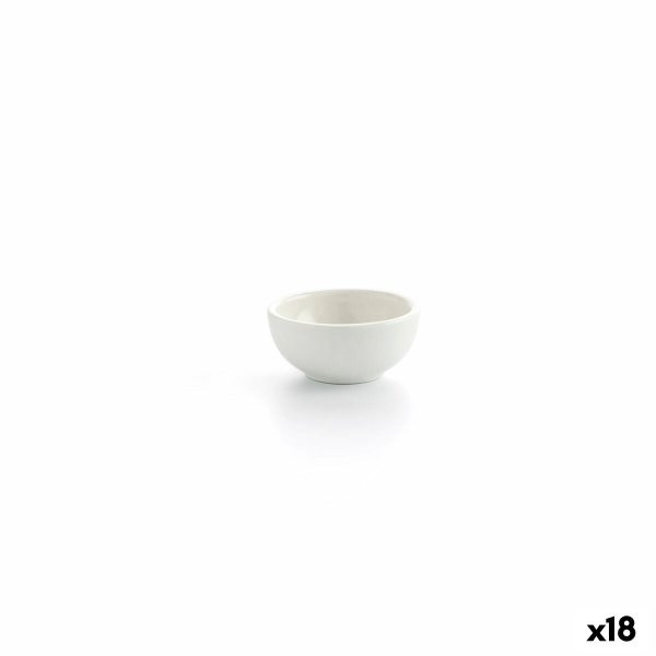 Bowl Ariane Alaska White Ceramic 5,6 x 2,6 cm (18 Units) Sale