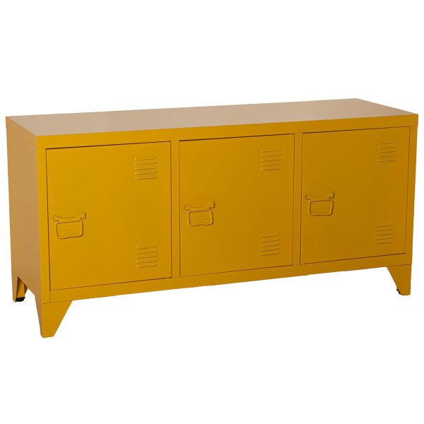 TV Table Alexandra House Living Yellow 120 x 58 x 40 cm Sale