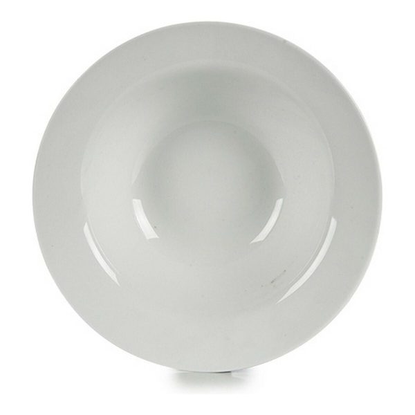 Pasta Dish White Porcelain 23 x 6,5 x 23 cm (Ø 23 cm) Discount