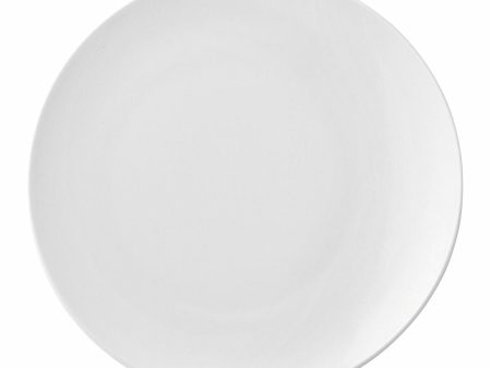 Flat plate Ariane Vital Coupe Ceramic White (Ø 21 cm) (12 Units) Hot on Sale