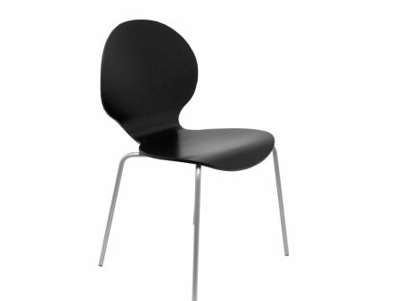 Reception Chair Peñas P&C 4321NE Black (4 uds) Fashion