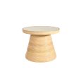 Side table Romimex Natural Rattan 70 x 55 x 70 cm Online now