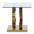 Side table Alexandra House Living Crystal 55 x 55 x 50 cm Cheap