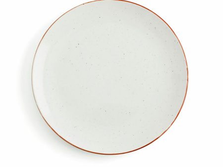 Flat plate Ariane Terra Ceramic Beige (Ø 29 cm) (6 Units) Online now