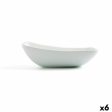 Bowl Ariane Vital Rectangular Ceramic White (24 cm) (6 Units) Hot on Sale