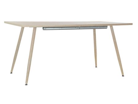 Dining Table DKD Home Decor 8424001808649 Metal MDF Wood 160 x 90 x 76 cm 75 cm Online Hot Sale