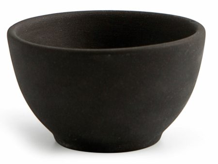 Bowl Quid Mineral Ceramic Black (9 x 5 cm) (18 Units) For Cheap