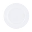 Flat Plate Quid Basic White Ceramic 23 cm (12 Units) Online now