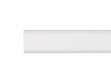 Wardrobe rail Stor Planet Cintacor White Oval 200 cm 15 x 25 mm For Cheap