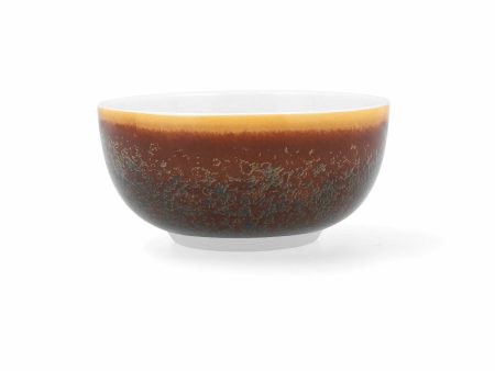 Bowl Ariane Coupe Decor Ceramic Brown (12 cm) (12 Units) Supply