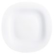 Flat plate Luminarc Carine White Glass (Ø 26 cm) (24 Units) For Sale