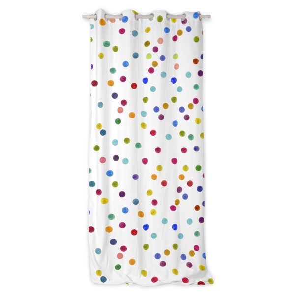 Curtain HappyFriday Confetti Multicolour Confetti 140 x 300 cm Online now