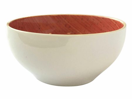 Bowl Ariane Terra Ceramic Red (Ø 15 cm) (6 Units) Online Sale