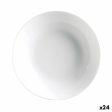 Deep Plate Luminarc Diwali 20 cm White Glass (24 Units) on Sale