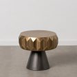 Centre Table Black Golden Iron 49 x 49 x 45,5 cm Online now