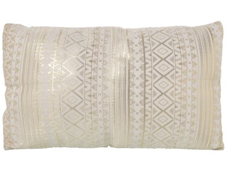 Cushion Alexandra House Living Golden Textile For Discount