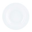 Deep Plate Quid Basic White Ceramic Ø 21,5 cm (12 Units) Online