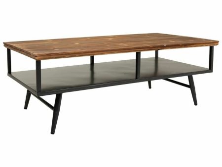 Centre Table Alexandra House Living Brown Grey Metal Mango wood 65 x 44 x 125 cm For Discount