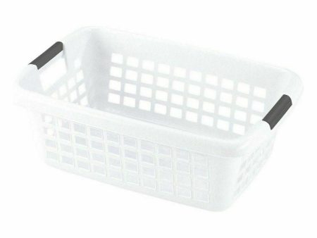 Laundry basket With handles White 70 L (6 Units) Online