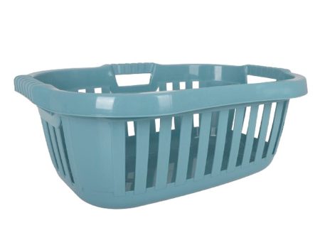 Laundry basket Tontarelli Hipster Blue 50 L 66 x 44 x 25 cm Supply