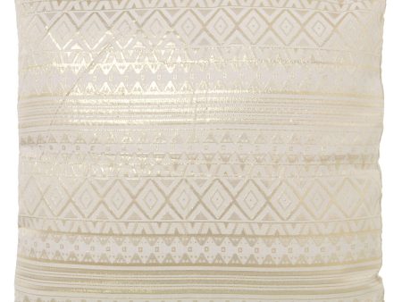 Cushion Alexandra House Living Golden Textile 45 x 45 cm For Cheap