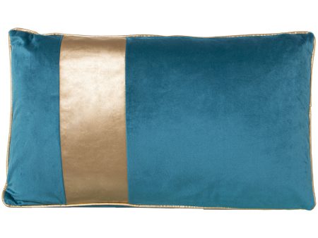 Cushion Alexandra House Living Blue Textile 50 x 30 cm Supply