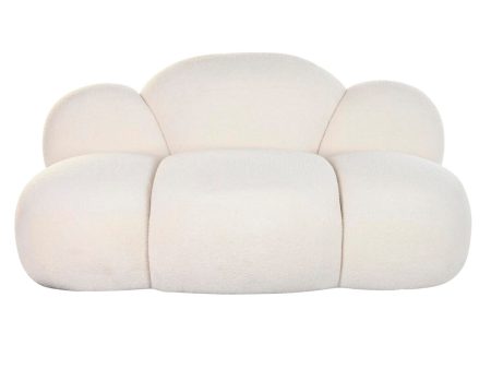 Sofa DKD Home Decor 149 x 76 x 77 cm Clouds White Modern For Cheap