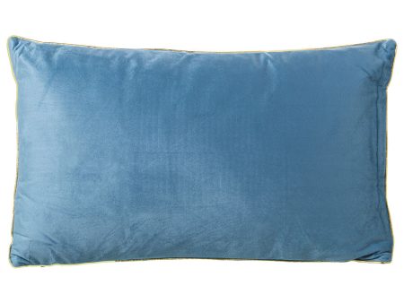 Cushion Alexandra House Living Blue Golden Textile 30 x 50 cm Online Sale