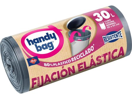 Rubbish Bags Albal Handy Bag Fijacion Elastica 30 L (15 Units) Online Hot Sale