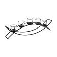 Candleholder Atmosphera Tealight Metal (55 x 13,5 x 9 cm) Online now