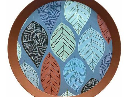 Tray Privilege Leaves (46 cm) Hot on Sale