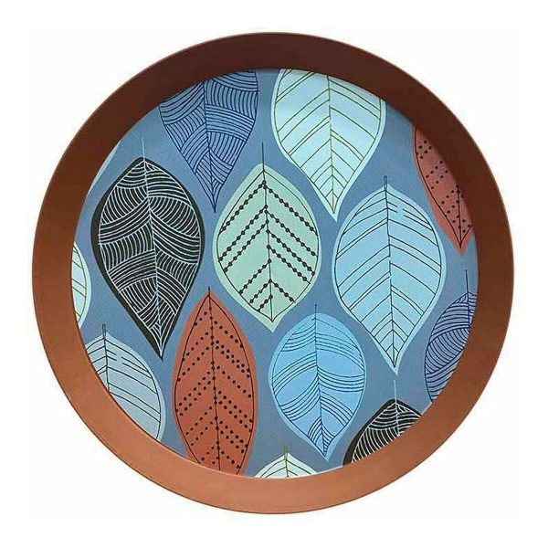 Tray Privilege Leaves (46 cm) Hot on Sale