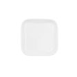 Snack tray Ariane Alaska White Ceramic Squared 11,4 x 11,4 cm (18 Units) For Discount