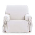 Armchair slipcovers Eysa LEVANTE White 100 x 110 x 120 cm Online Hot Sale