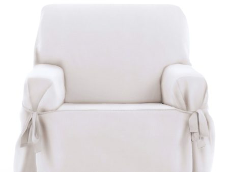 Armchair slipcovers Eysa LEVANTE White 100 x 110 x 120 cm Online Hot Sale