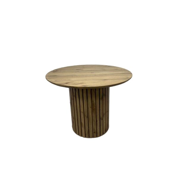 Table Romimex Brown MDF Wood 100 x 76 x 100 cm Sale