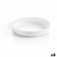 Serving Platter Luminarc Trianon Oval White Glass (Ø 26 cm) (6 Units) Online