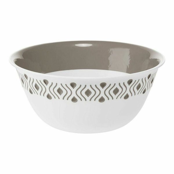 Bowl Stefanplast Tosca Beige Plastic 23 x 10 x 23 cm (12 Units) For Cheap